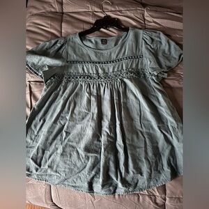 Women's olive green Top